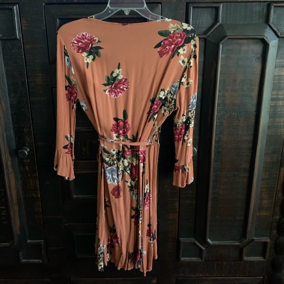 Women’s long sleeve cotton dress - Picture 3 of 3